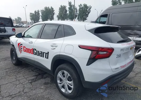 2025 Chevrolet Trax Fwd Ls from USA, damaged, VIN KL77LFEP8SC165064